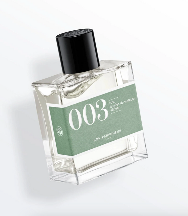 Bon Parfumeur - 003 - Yuzu, violet leaves, vetiver