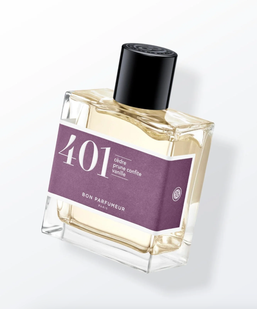 Bon Parfumeur - 401 - Cedar, candied plum, vanilla