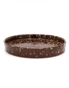 Household Hardware - Spongeware Bowl - Brown Spots