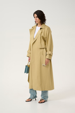 Load image into Gallery viewer, Gestuz - Souri Trench - Yellow Beige