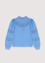 Load image into Gallery viewer, The New Society - Paris Blouse - Blue