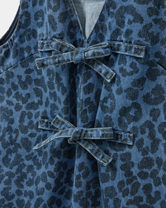 Sofie Schnoor - Ingrid Dress - Denim Leo