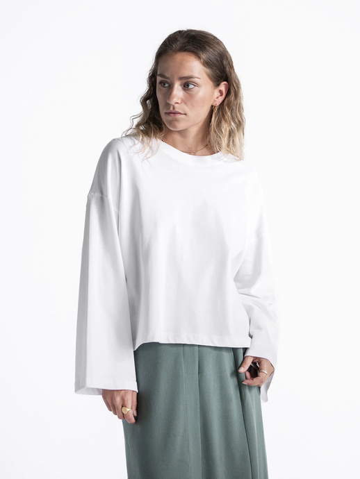 Les Soeurs - Aline Long Sleeve - White