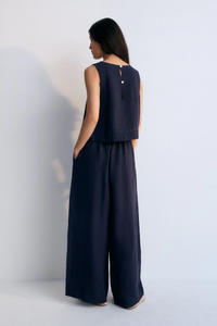 The New Society - Hera Top - Navy