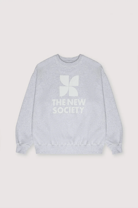 The New Society - Mykonos Sweater - Wit