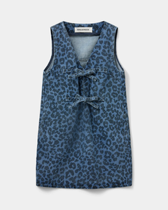 Sofie Schnoor - Ingrid Dress - Denim Leo