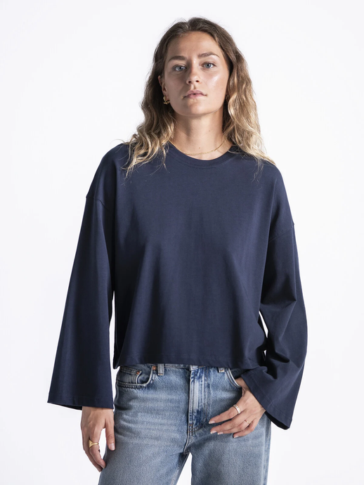 Les Soeurs - Aline Long Sleeve - Navy