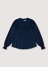 Load image into Gallery viewer, The New Society - Venus Blouse - Navy