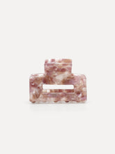 Load image into Gallery viewer, Les Soeurs - Hairclip Rectangle - Pink White