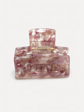 Load image into Gallery viewer, Les Soeurs - Hairclip Rectangle - Pink White