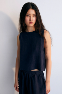 The New Society - Hera Top - Navy