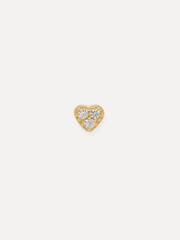 Load image into Gallery viewer, Les Soeurs - Jolie Heart Strass - Gold