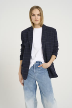 Load image into Gallery viewer, Gestuz - Cabrie Blazer - Navy Check