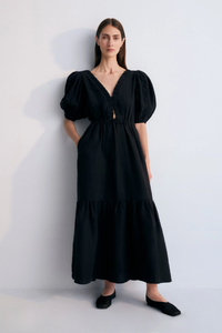 The New Society - Hera Dress - Zwart