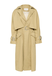 Gestuz - Souri Trench - Yellow Beige