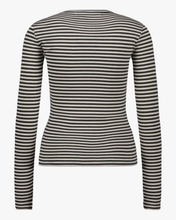 Load image into Gallery viewer, Sofie Schnoor - Petricia Stripe Tee - Dark Grey