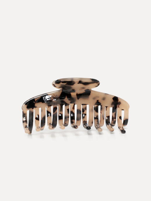 Les Soeurs - Hairclip Round Large - Light Tortue