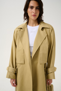 Gestuz - Souri Trench - Yellow Beige