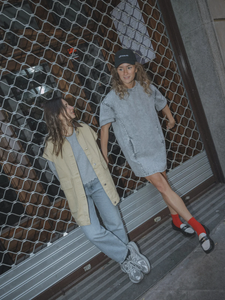 Les Soeurs - Rocco Kleed - Grey Denim