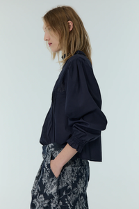 The New Society - Venus Blouse - Navy